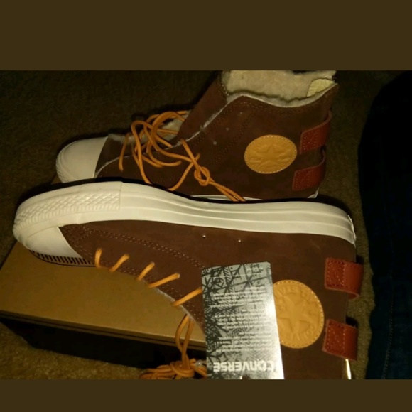 RARE Chuck Taylor suade leather Converse All Star - Picture 2 of 8