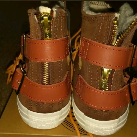 RARE Chuck Taylor suade leather Converse All Star - Picture 4 of 8