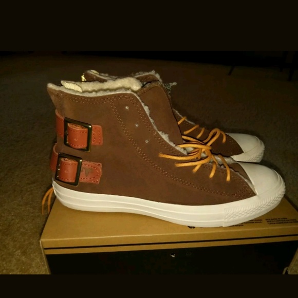 RARE Chuck Taylor suade leather Converse All Star - Picture 6 of 8