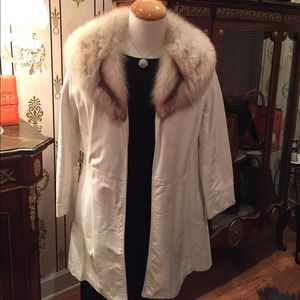 ❄️ Vintage Genuine Leather Misty Harbor Swing Coat