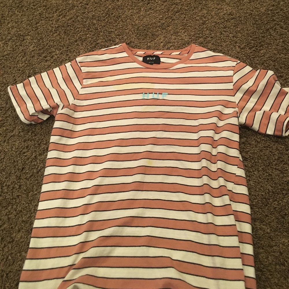 Striped huf tee