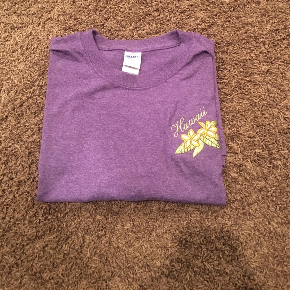 Hawaii embroidered graphic tee
