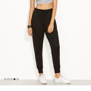 Black Drawstring Pants