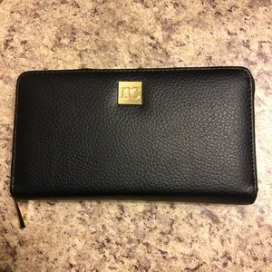 Black Accordion Wallet