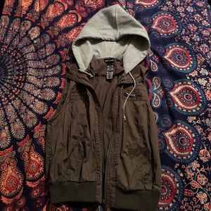 Hooded vest!