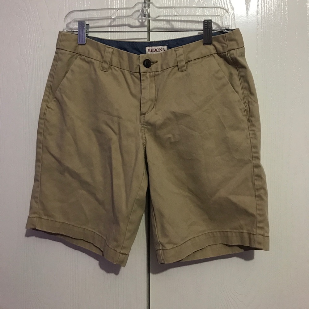 Kaki long Shorts