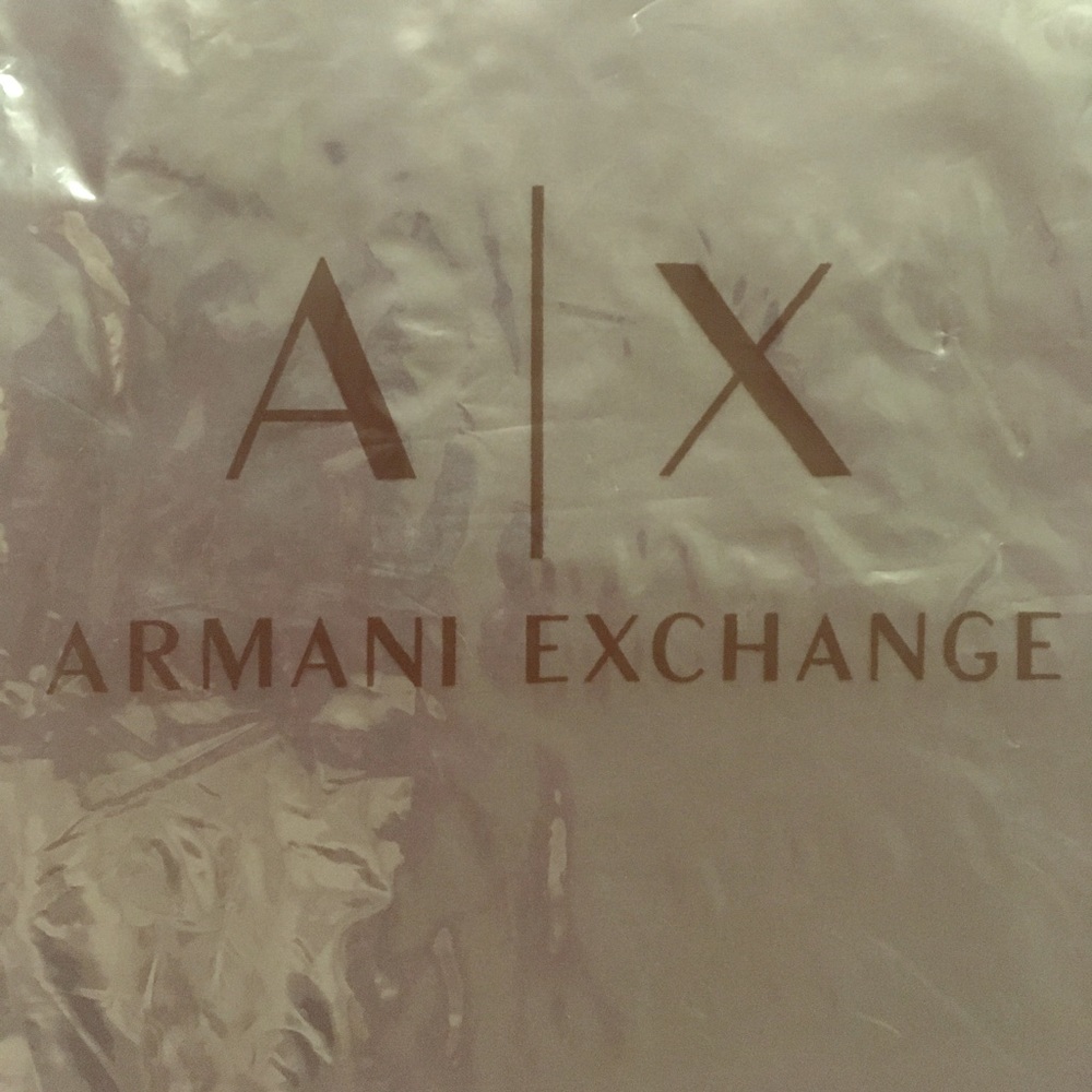 Armani Exchange navy khakis silky soft BNWT