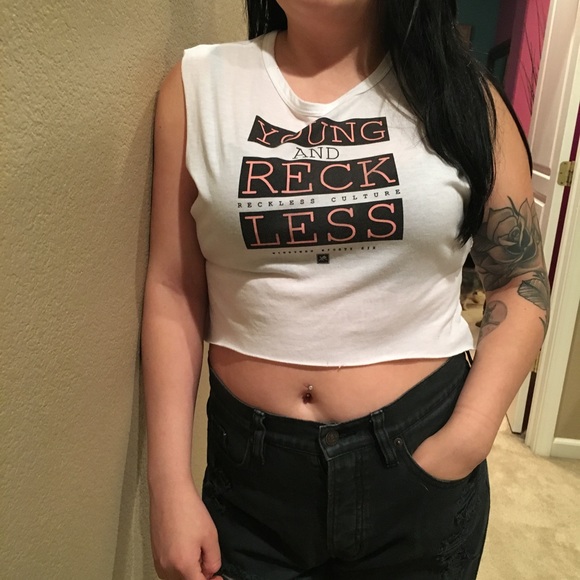 Young & Reckless Crop Top - Picture 2 of 2