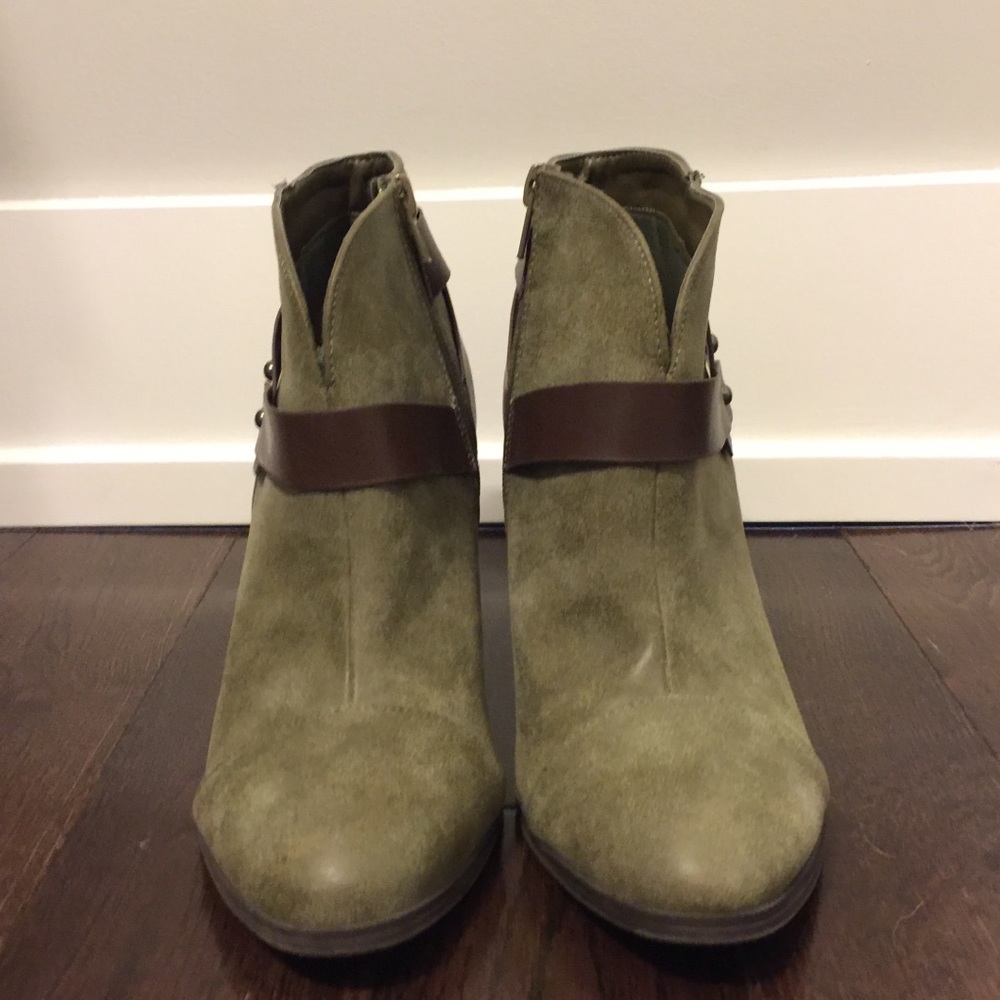 Western ankle bootie