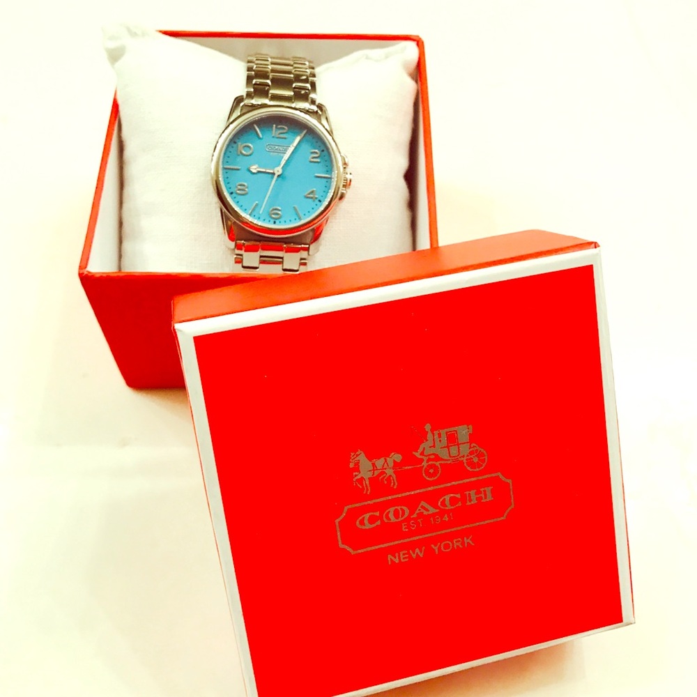 Coach Sydney Stainless Steel Bracelet Watch