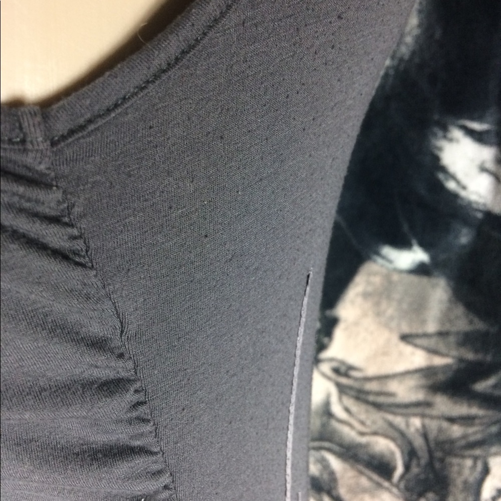 Thread : Tank Grey with sequins accent - Picture 4 of 6