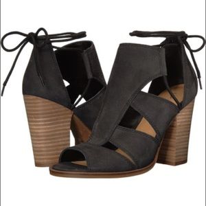 Lucky Brand Lanita Lace Up Heels