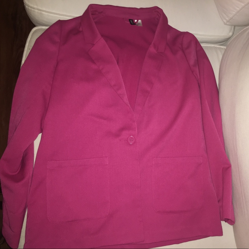 Pink blazer