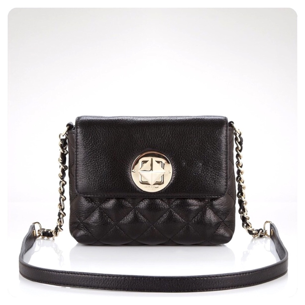 authentic KATE SPADE NY dara quilted shoulder bag