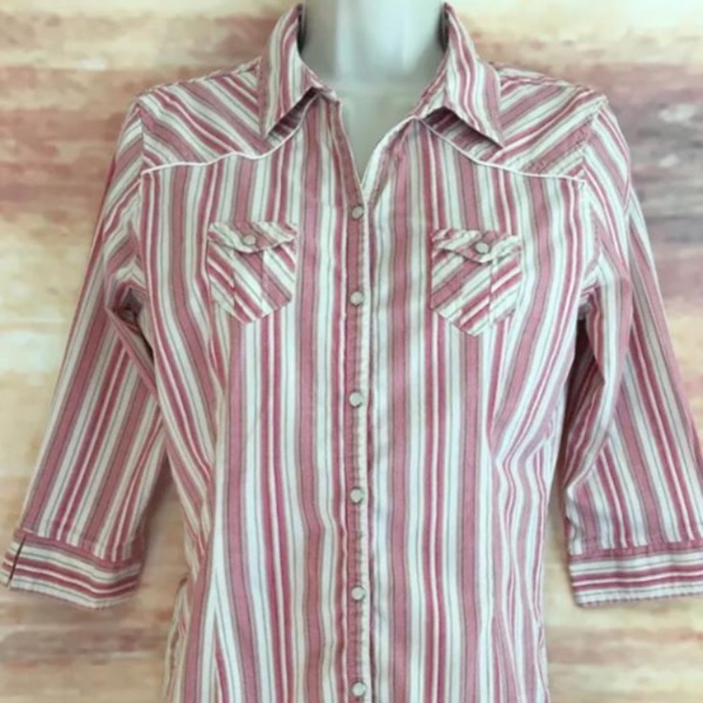 Tilt - Juniors Size L Pearl Snap