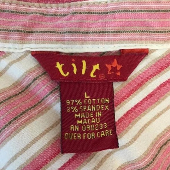 Tilt - Juniors Size L Pearl Snap - Picture 5 of 5