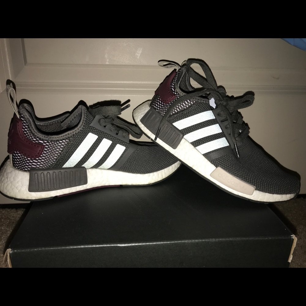 Adidas women’s olive green NMD