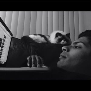 That's my cat, Leon.