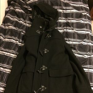 Black H&M heavy coat