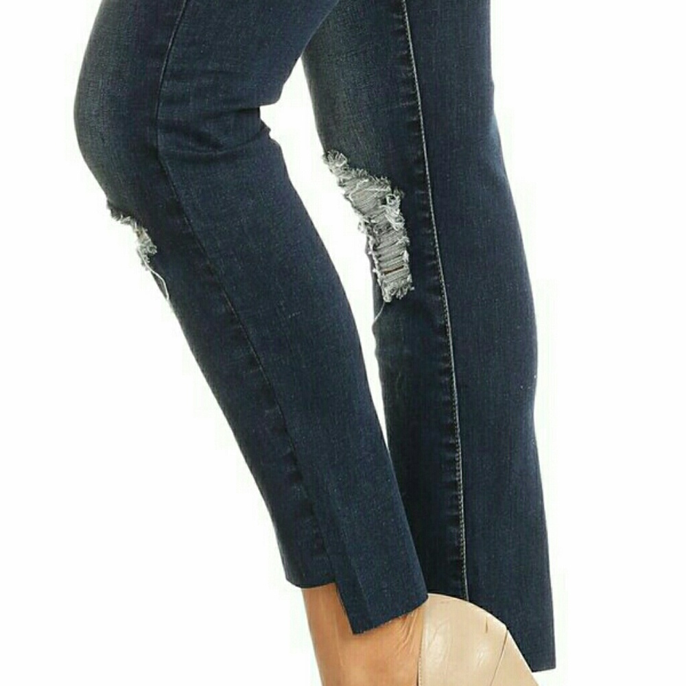 Raw Step hem Ripped jeans - Picture 5 of 7