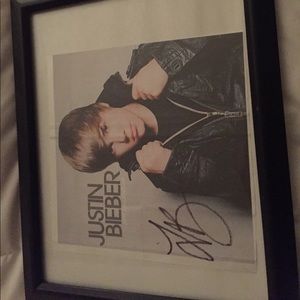 Justin Bieber Autograph