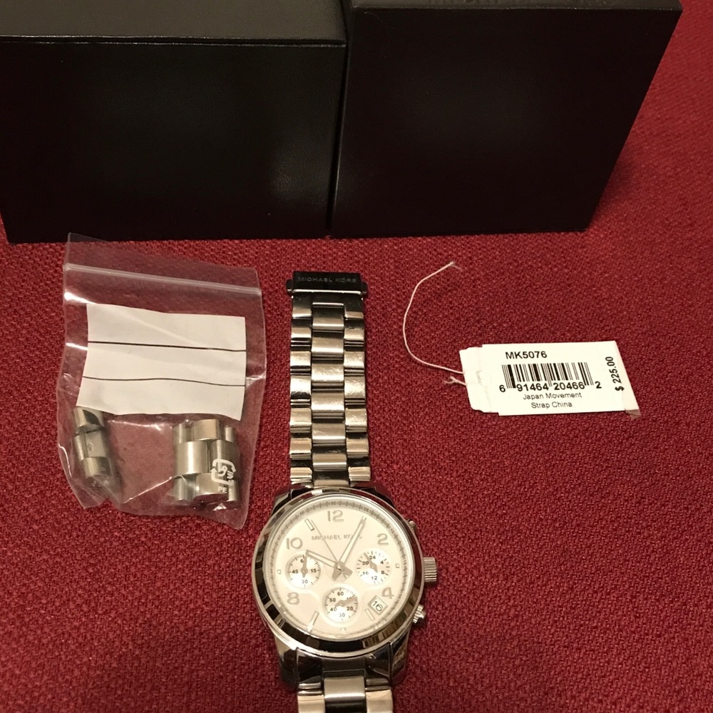 Silver Michael Kors watch