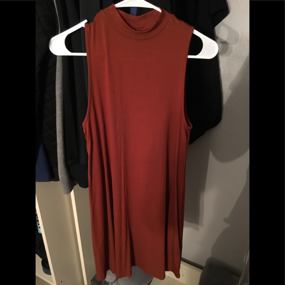 Windsor burnt orange tunic dress