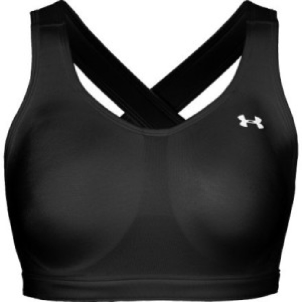 NWT Under Armour Endure C Cup Sports Bra Black Sml