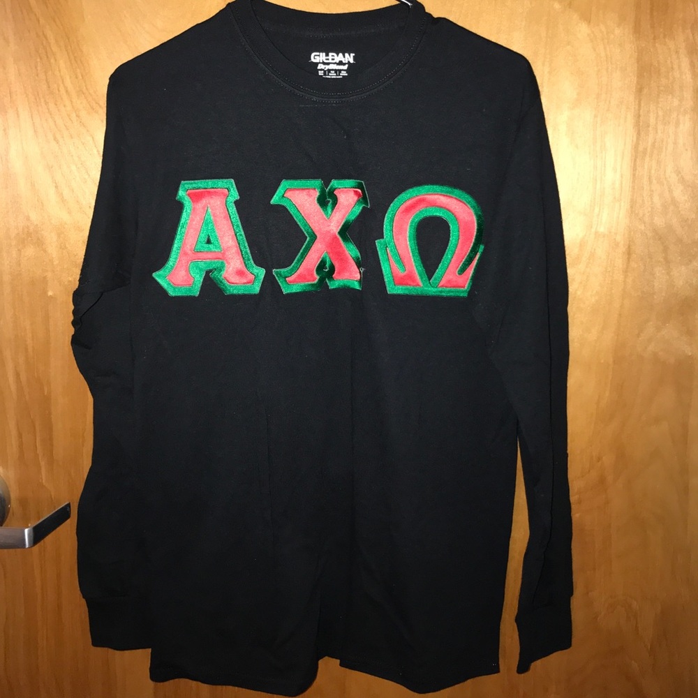 Alpha Chi Omega Block Letter Shirt