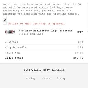 Supreme Camo Red Headband