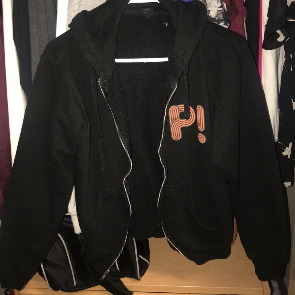 Small black patd jacket