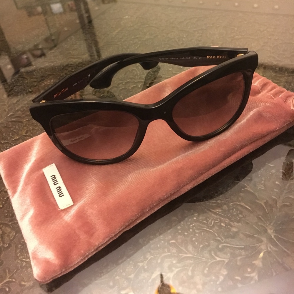 Authentic limited edition miu miu sunglasses