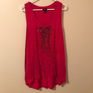 🔴Sequin decorated tank top