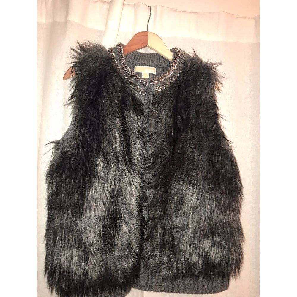 Faux Fur Michael Kors Vest