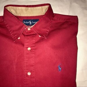 Red Polo Classic Fit