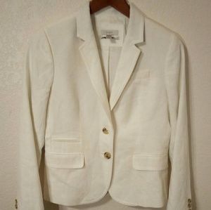 White j.crew Blazer