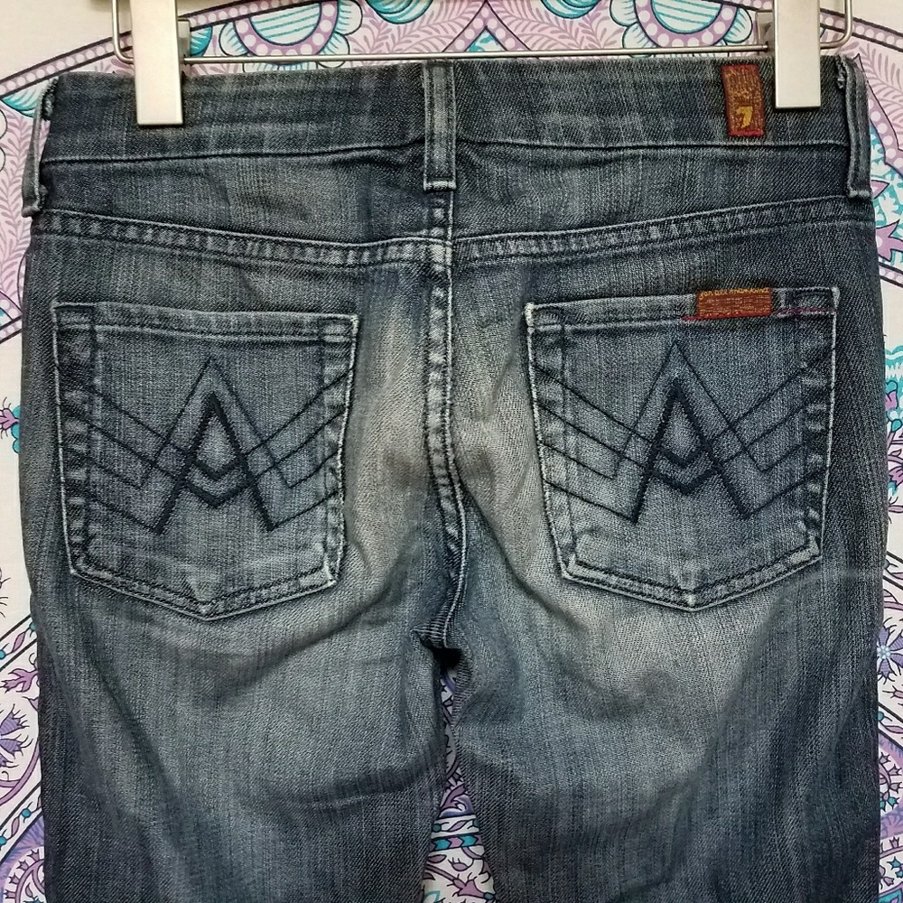 Seven For All Mankind A pocket bootcut jeans