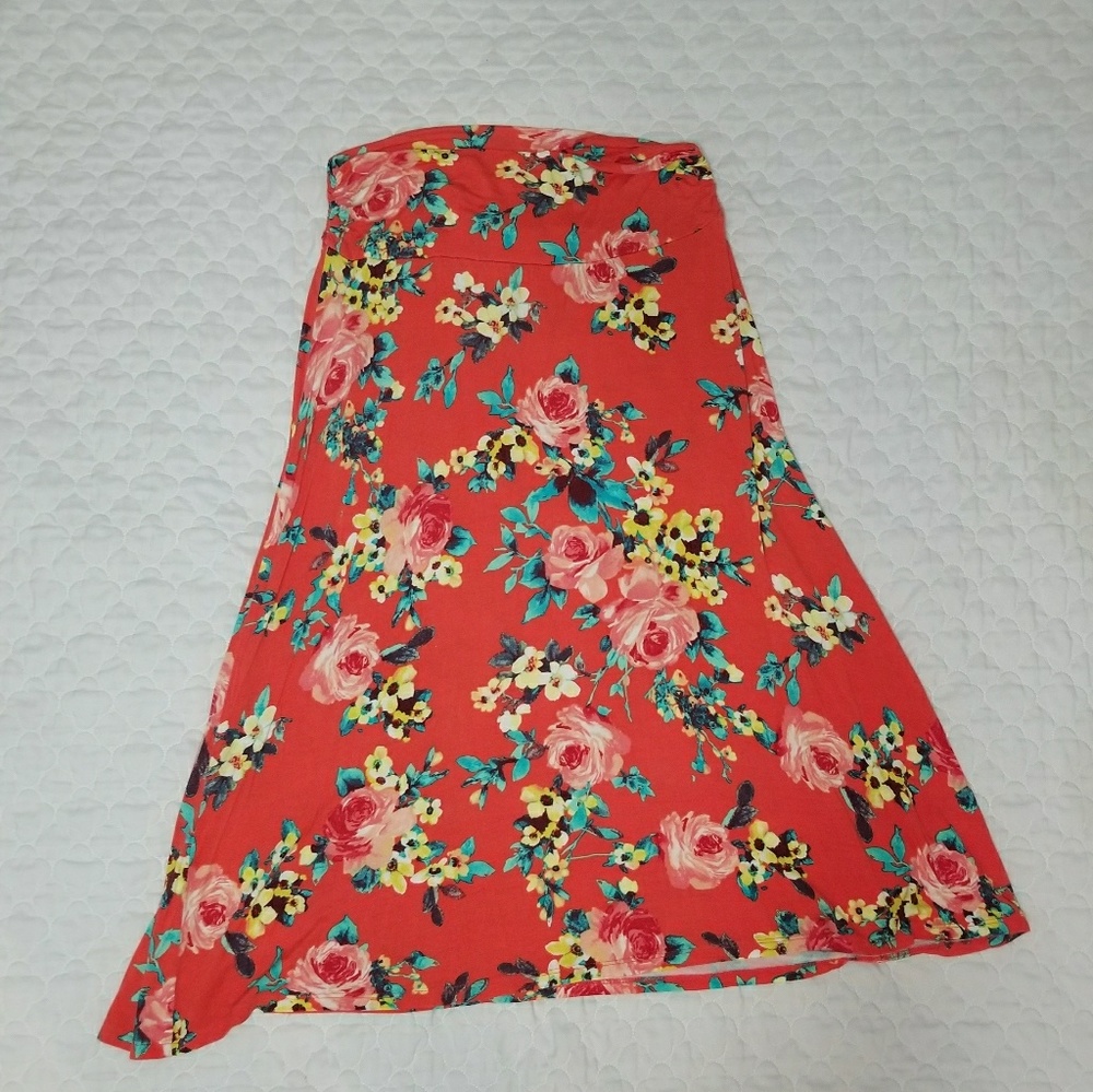 Floral skirt