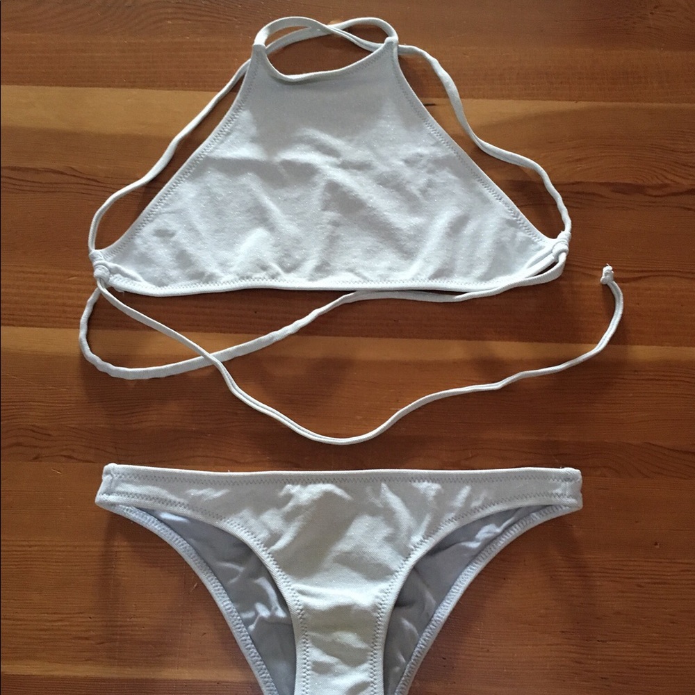 Made by Dawn White Bikini