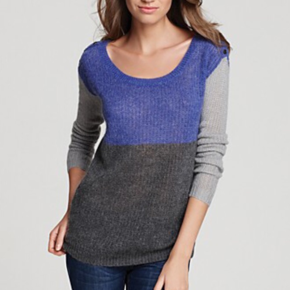 NWOT Splendid Color Block Sweater