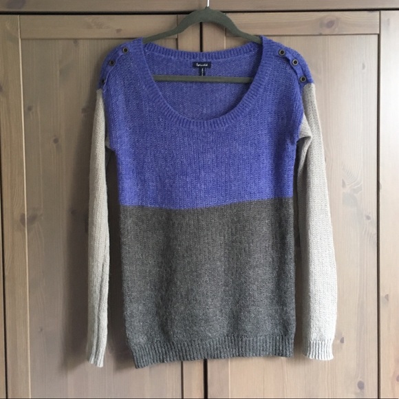 NWOT Splendid Color Block Sweater - Picture 2 of 6