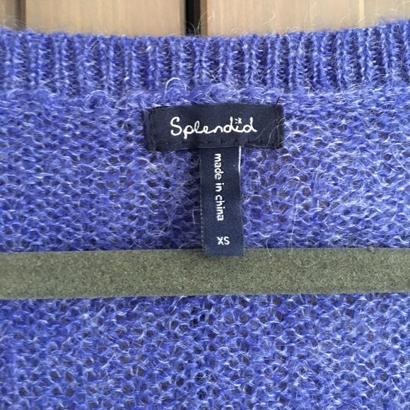NWOT Splendid Color Block Sweater - Picture 4 of 6