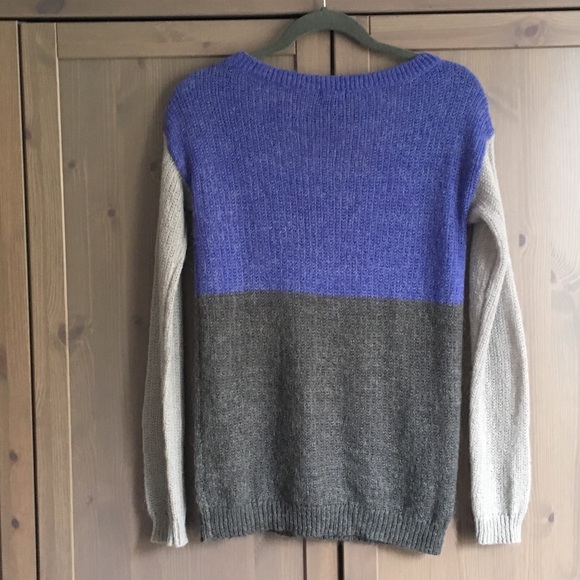 NWOT Splendid Color Block Sweater - Picture 6 of 6