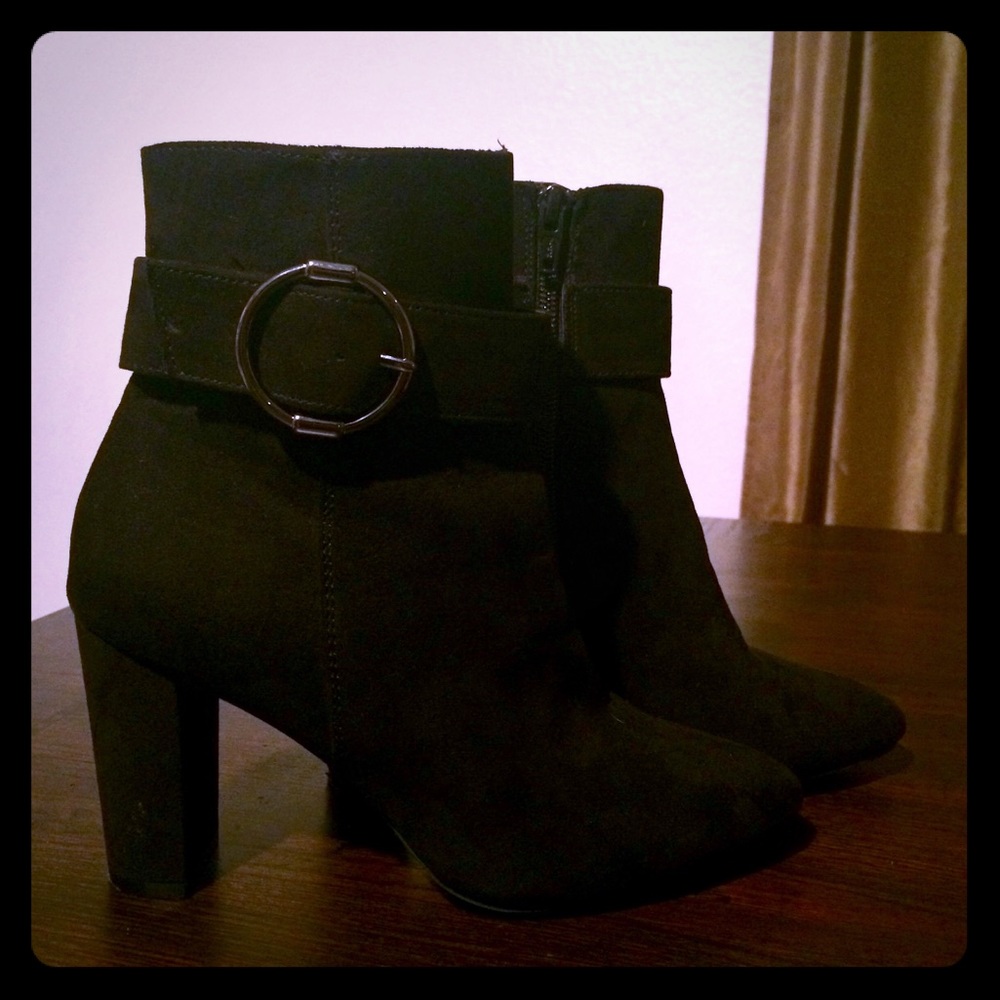 Black booties