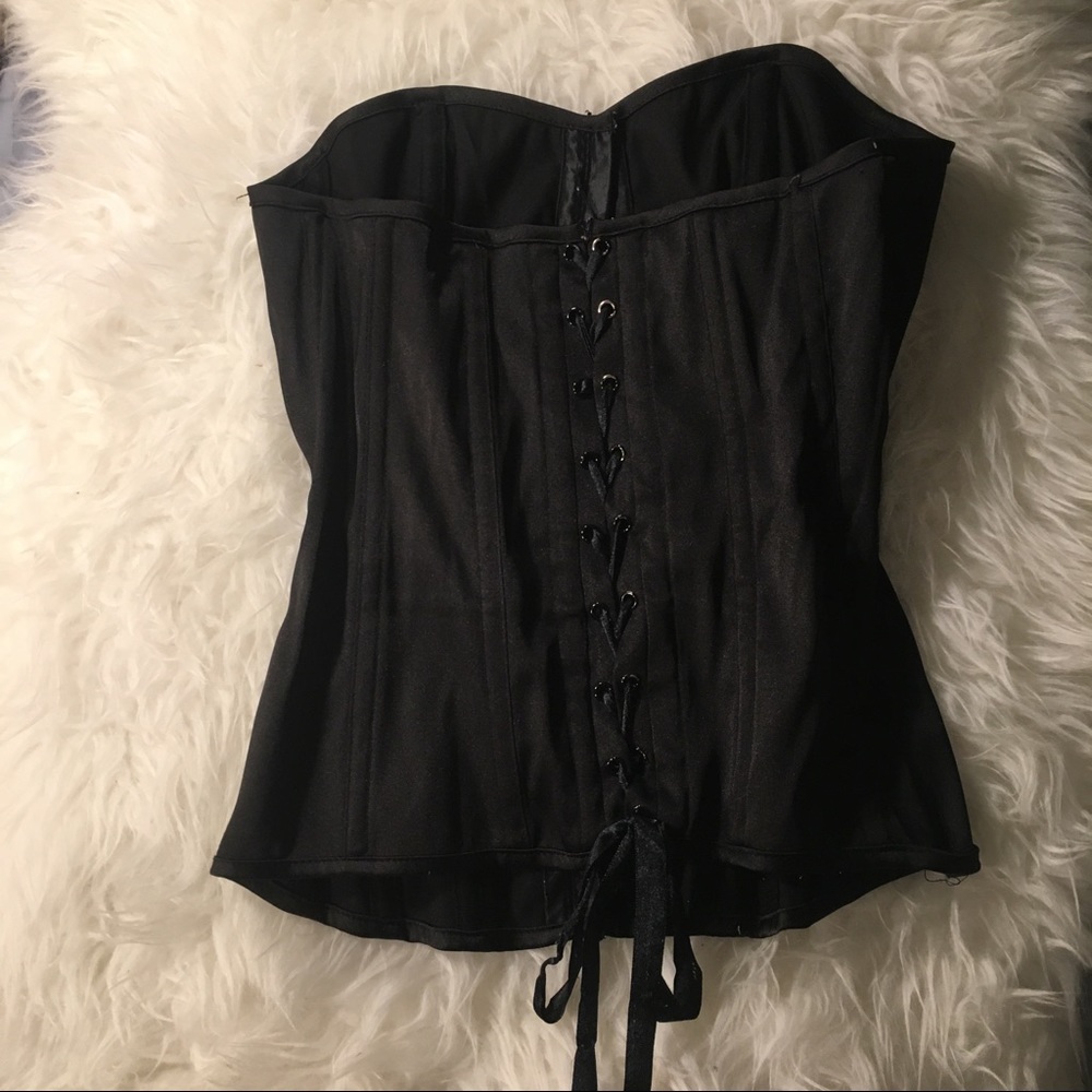 Black  Adjustable Corset