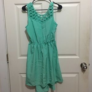 Teal dress