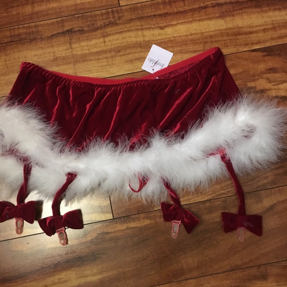 Holiday Fredericks Garter/ thong