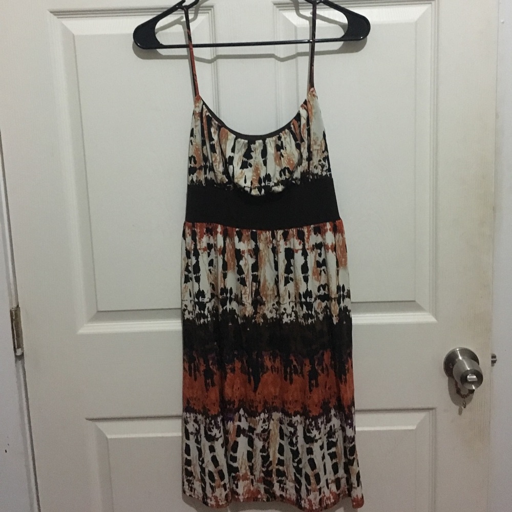 Warm colored dress