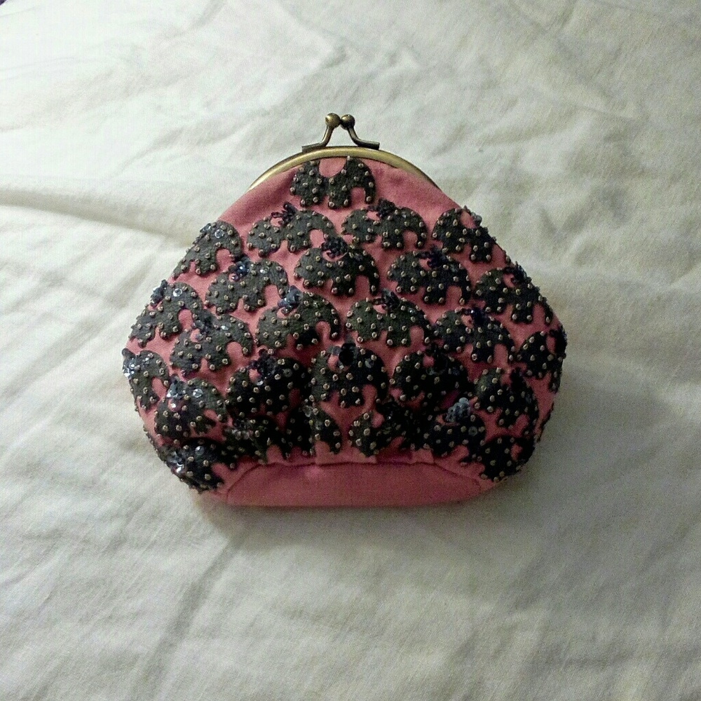 Anthropologie Elephant Pouch