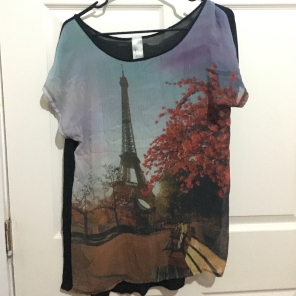 Thin Eiffel Tower print
